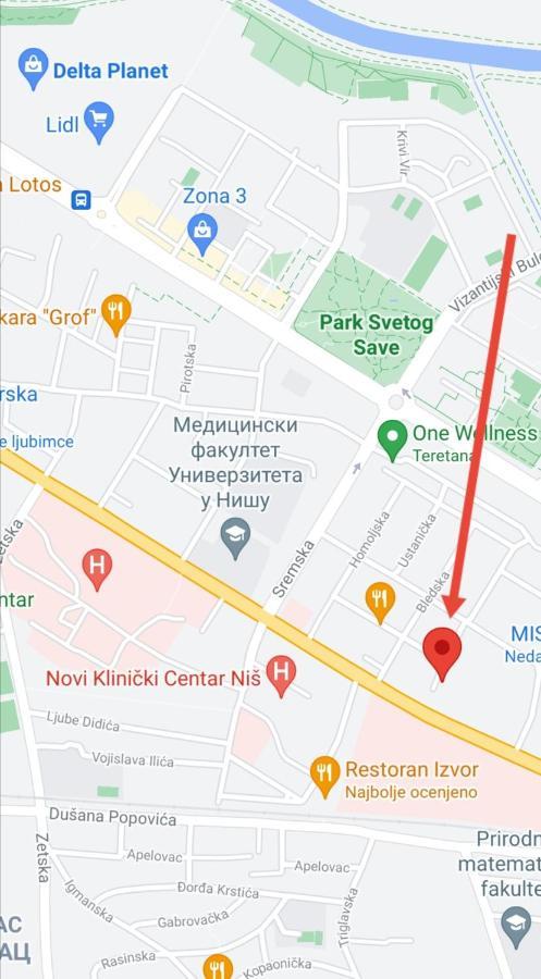 Apartman Ana Ni Eksteriør bilde